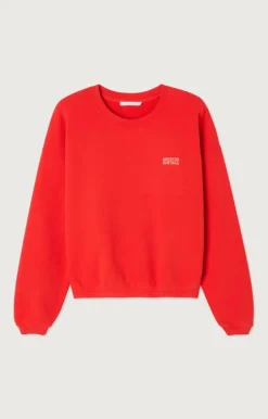 American Vintage Sweater Oranje IZU03AE25 New