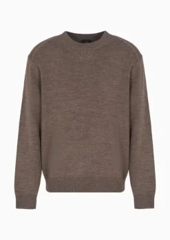 Armani Exchange Pullover Bruin 6DZM1F ZM1LZ Best