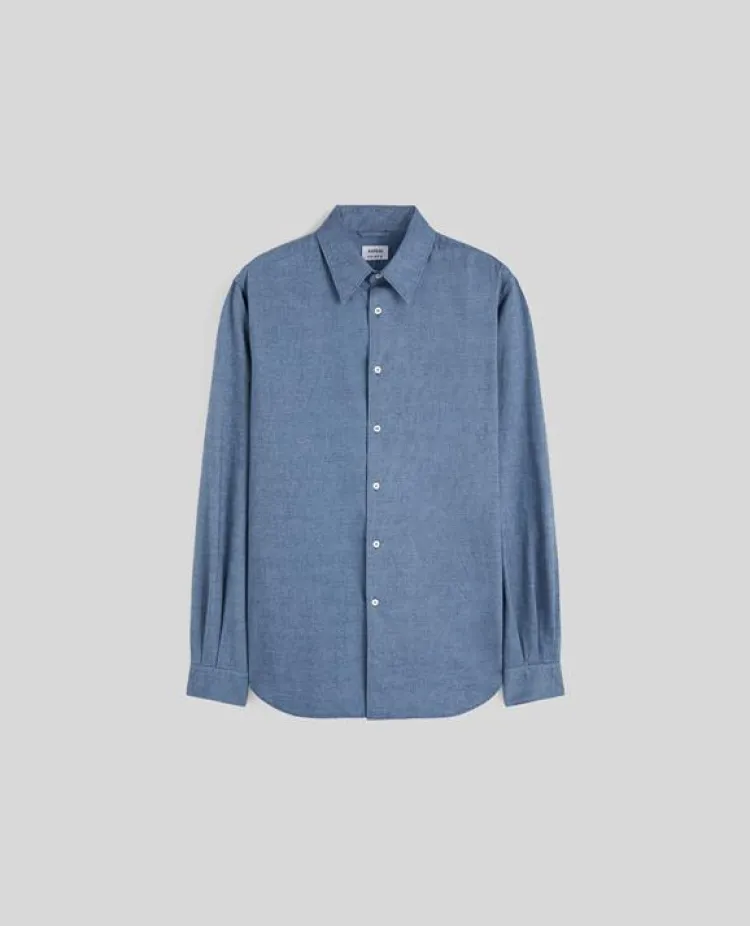 Aspesi Overhemd CAMICIA COMMA Indigo A CE29 P578