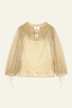 BA&SH B&SH Blouse Goud 1E25CURT Clearance