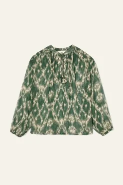 BA&SH B&SH Blouse Kaki 1E25MENA Clearance
