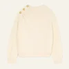BA&SH B&SH Sweatshirt Ecru 1E25ROBB Online