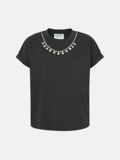 Berenice T-shirt Zwart Tejewel Clearance