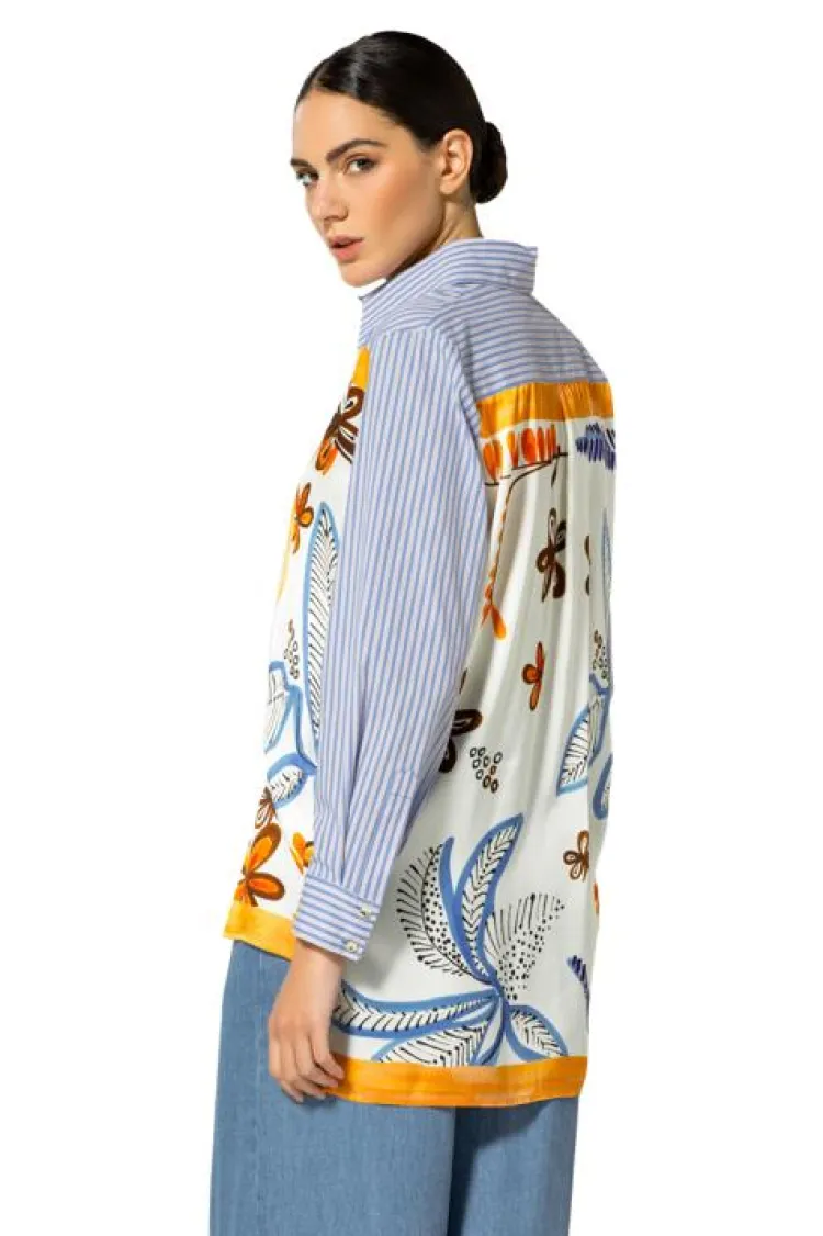 Caroline Biss Blouse 1619 Outlet