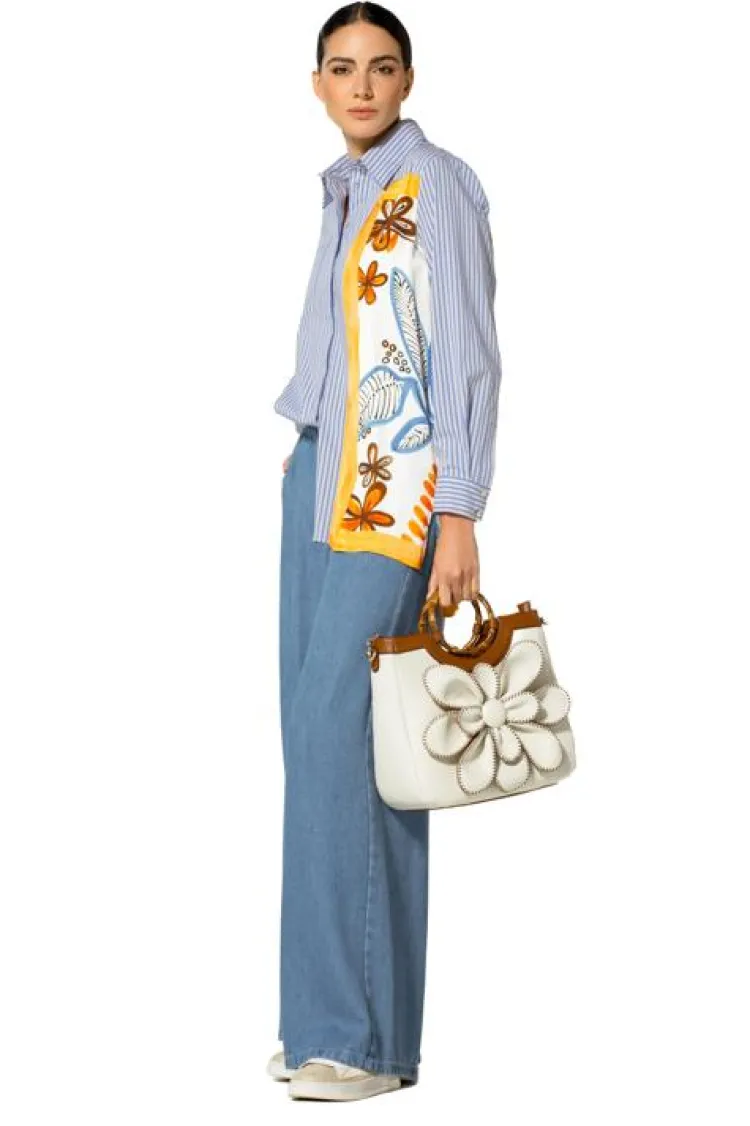 Caroline Biss Blouse 1619 Outlet