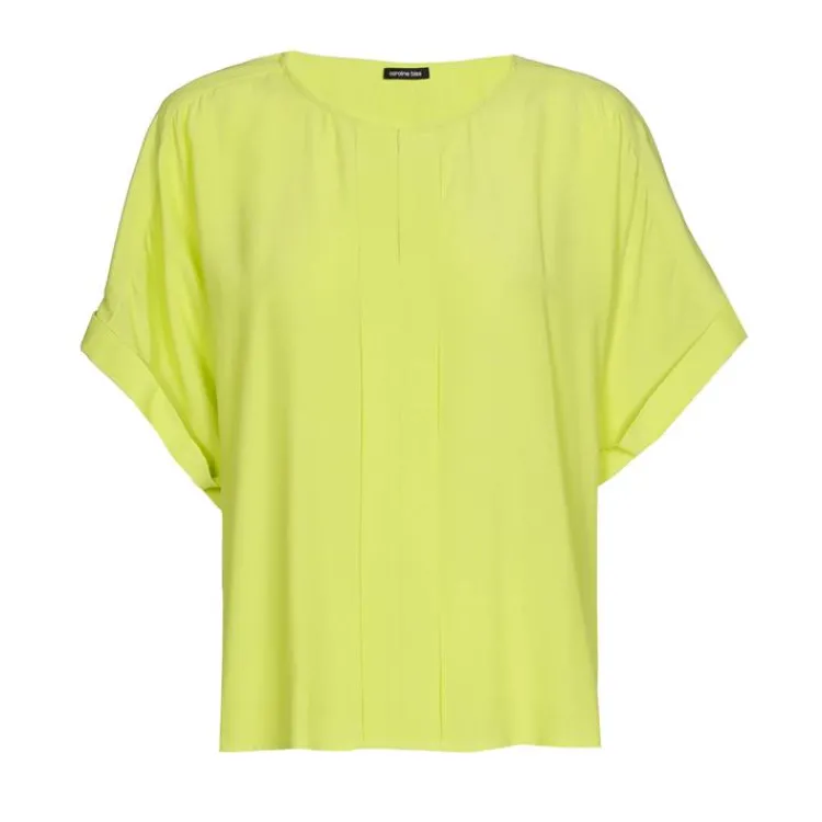 Caroline Biss Blouse lime 1636-66 Clearance