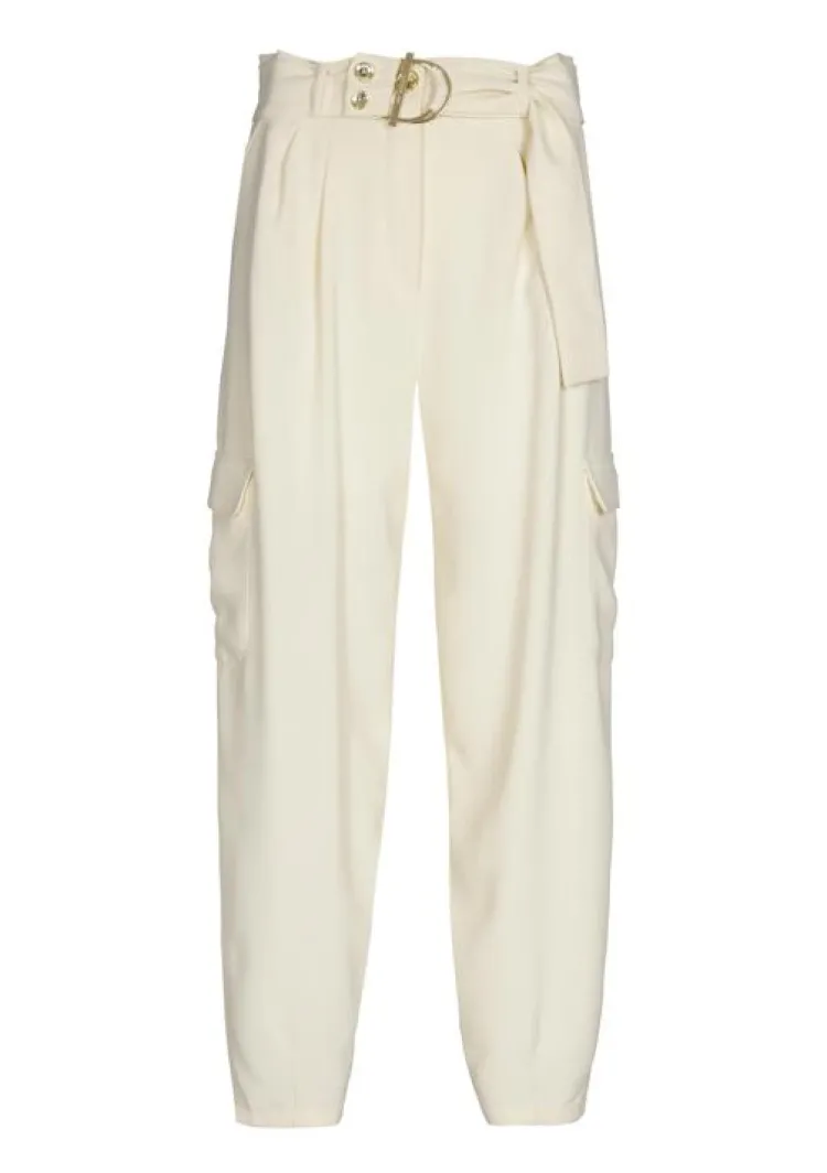 Caroline Biss Broek 1537 Beige New