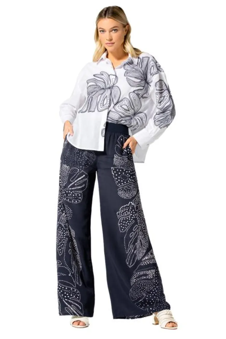 Caroline Biss Broek 1516 Multicolor Best