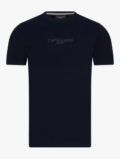 Cavallaro Napoli T-Shirt 117251000-699 Blauw Sale
