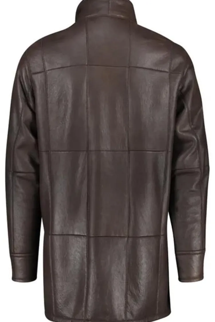 Christ Donkerbruine Lammy Coat Sale