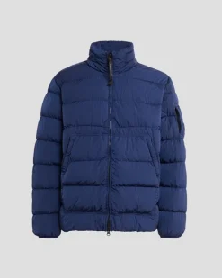 CP Company Dons Jas 17CMOW016A Blauw New