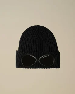 CP Company Goggle Muts 17CMAC122A Blauw Online