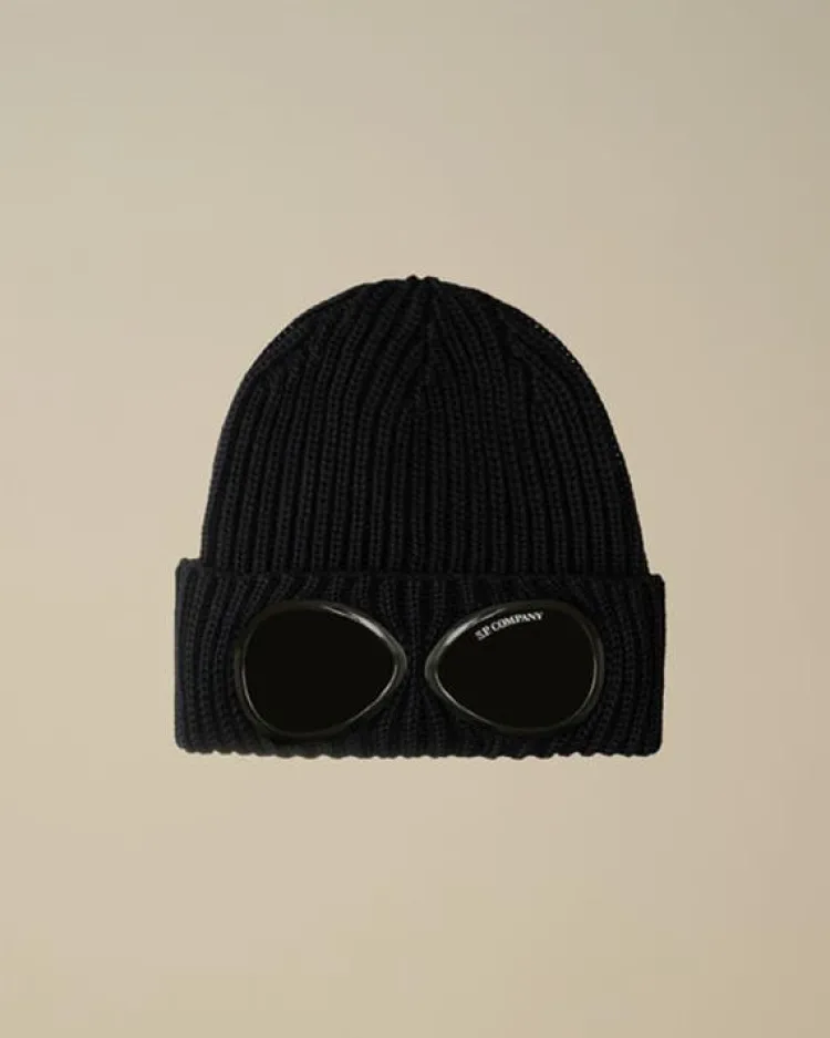CP Company Goggle Muts 17CMAC122A Blauw Online