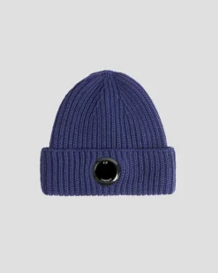 CP Company Lens Muts 17CMAC272A Blauw Sale