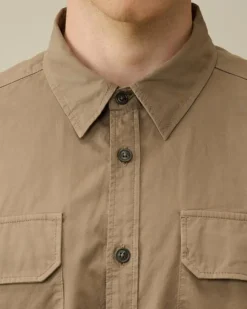CP Company Shirtjacked Beige 17CMSH140A Clearance