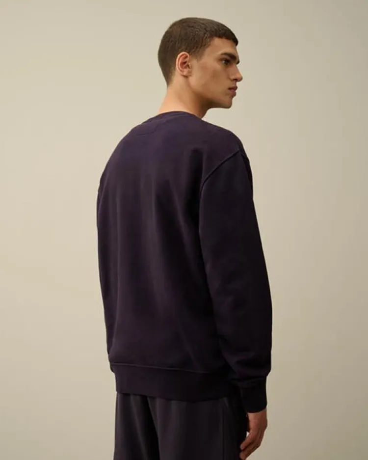 CP Company Sweater 17CMSS060B Paars Clearance