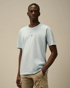 CP Company T-shirt Blauw 18CMTS088A Online