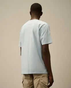 CP Company T-shirt Blauw 18CMTS088A Online
