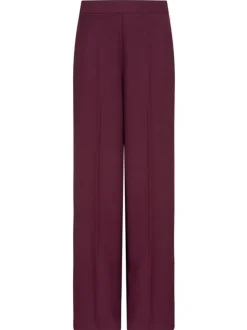 Dante 6 Broek Lucas Wide Leg Wijnrood Online
