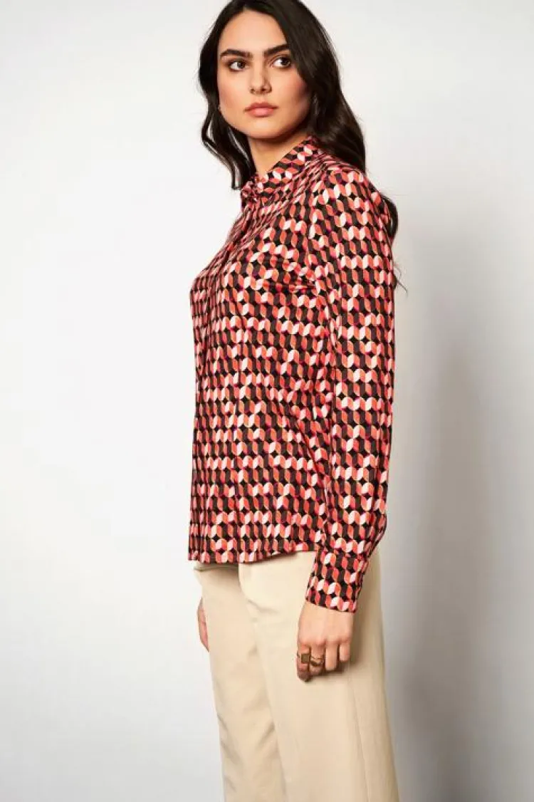 Desoto Blouse 89080-2 Blauw Clearance