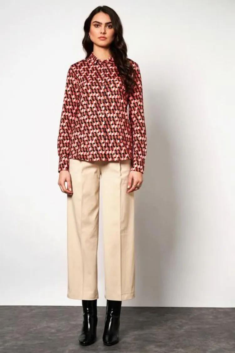 Desoto Blouse 89080-2 Blauw Clearance