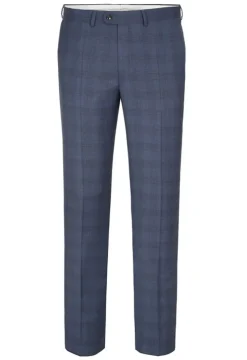 Dressler Pantalon Blauw Geruit 00440 3B35 Best