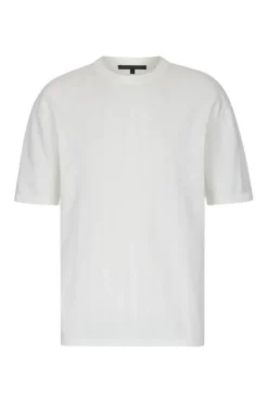 DRYKORN Gebreid T-shirt Off-white Derico 425095 Outlet