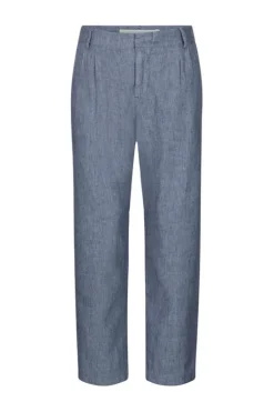 DRYKORN Linnen Pantalon Dispatch Blauw 126068 New