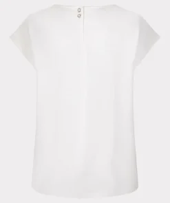 Esqualo Blouse SP25.10030 Wit Clearance