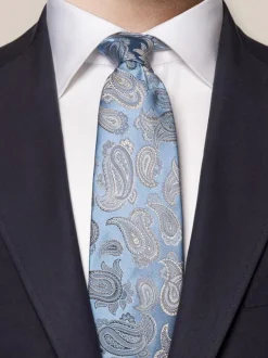 Eton Stropdas Zijde A00033790 Blauw Clearance