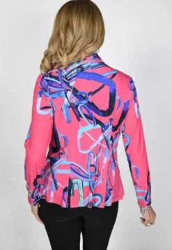 Frank Lyman Vest Fuchsia Clearance