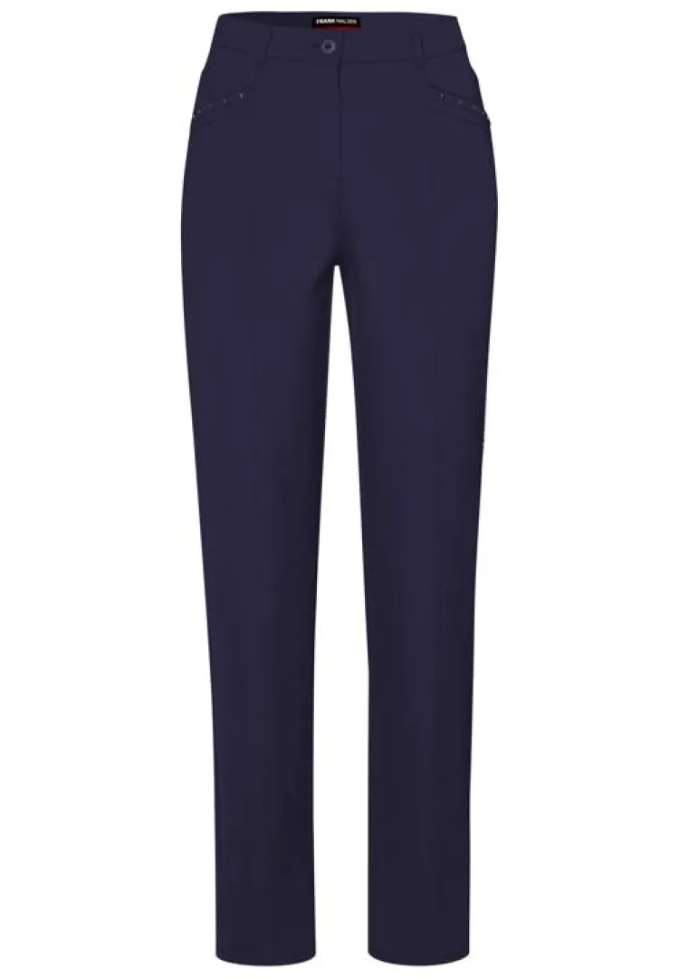 Frank Walder Broek NOS-724604000 Blauw Hot