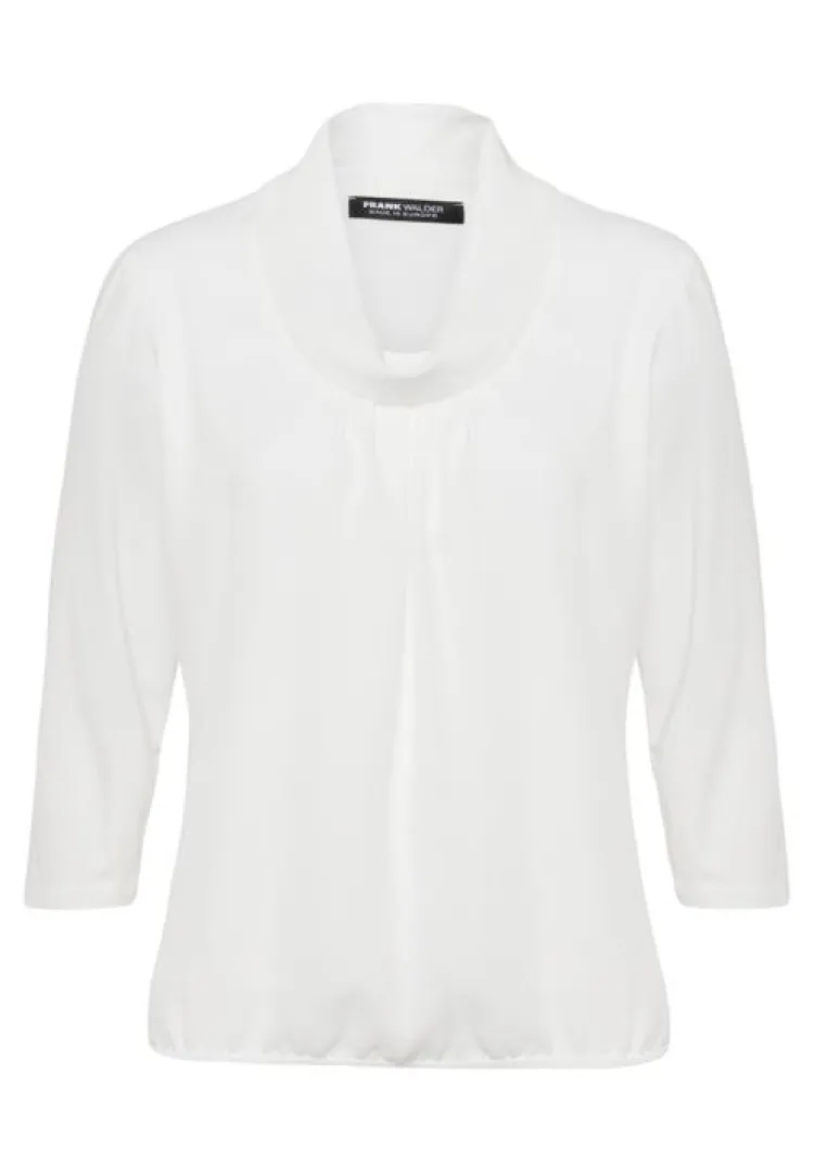 Frank Walder Top NOS-724428000 Wit Clearance