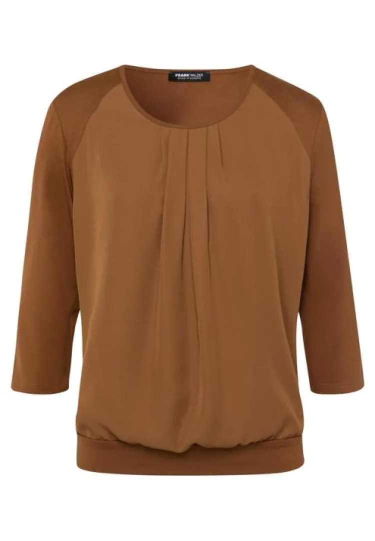Frank Walder Top NOS-722426000 Beige Discount