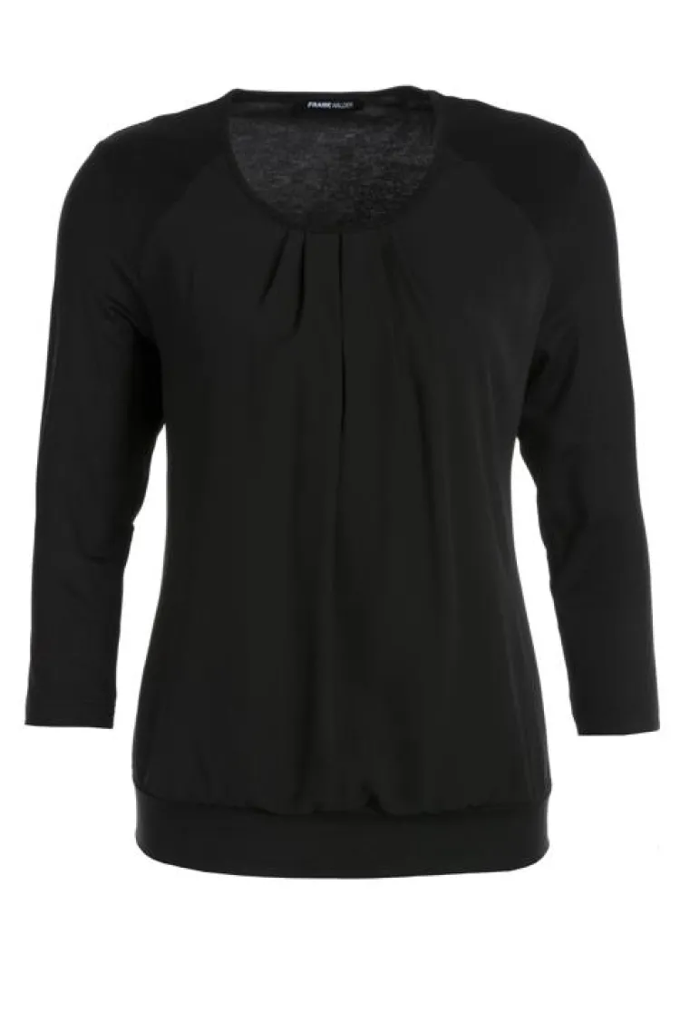 Frank Walder Top NOS-722426000 Zwart Outlet