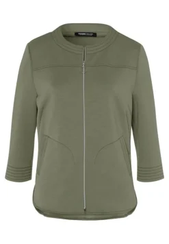 Frank Walder Vest Donkergroen Beige Discount