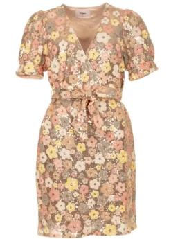 Freebird Jurk Dieke Ss F-Jer-Sequin-Flower-25-2 XS Sale