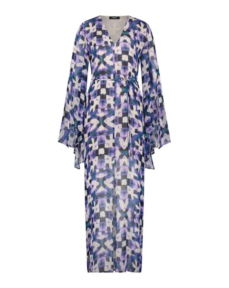 Freebird Jurk Silvana Wv-Aop-Ethnic-Vis-23-1 Clearance