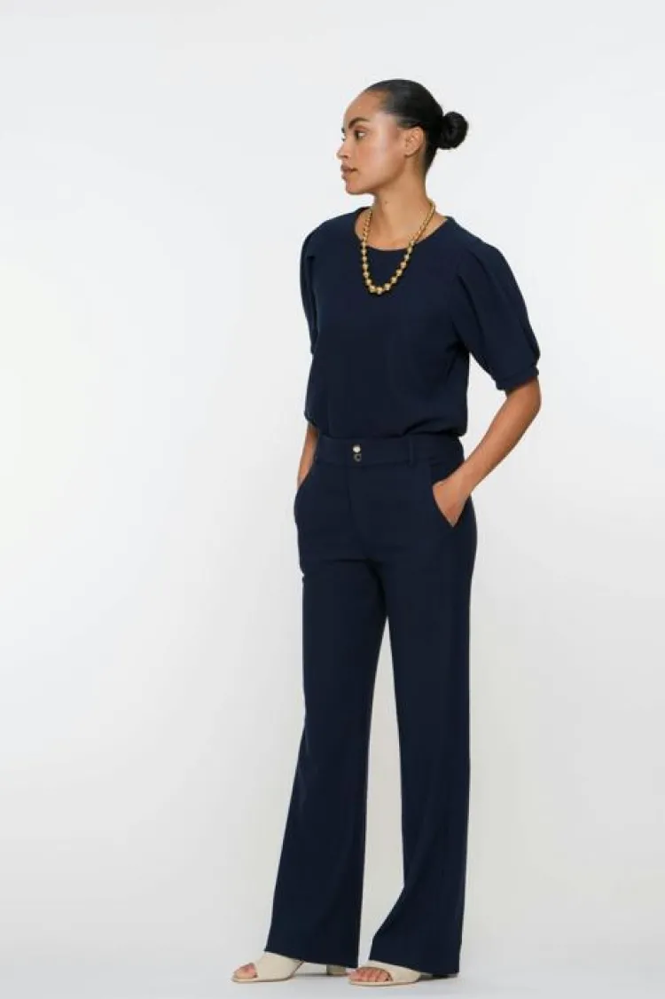 Geisha Broek 51126-21 Blauw Online