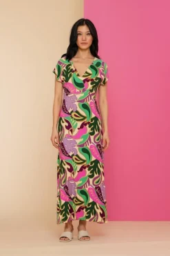 Geisha Jurk 47135-60 JANE Paars