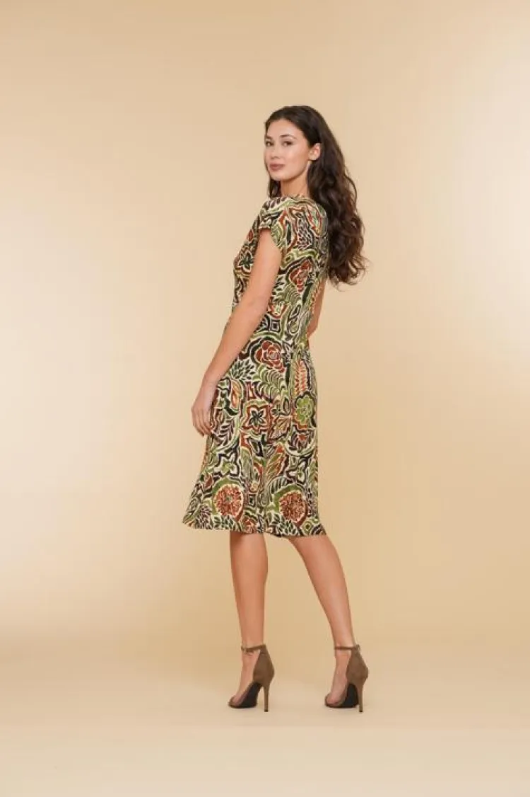 Geisha Jurk 47137-60 JUNE Paars Outlet