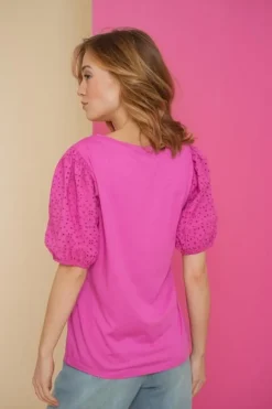 Geisha T-Shirt 42375-41 Roze New