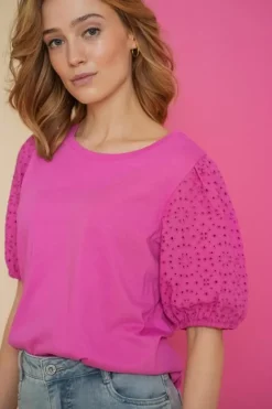 Geisha T-Shirt 42375-41 Roze New