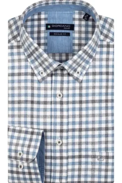 Giordano Overhemd 327325 Bruin