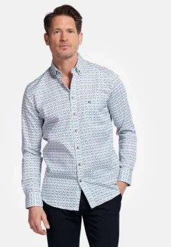 Giordano Overhemd 517022 Bruin Hot