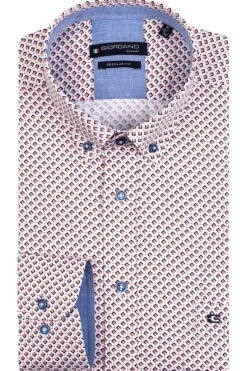Giordano Overhemd 317015 Oranje Hot