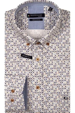 Giordano Overhemd 517027 Bruin Discount