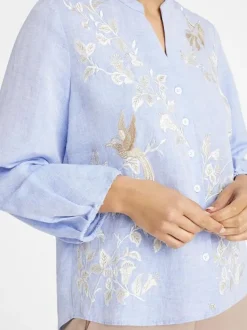 Gustav Blouse 56632 Blauw Clearance