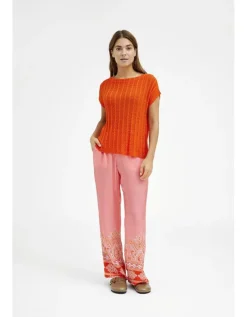 Gustav Knit Top Rood 48435 Discount