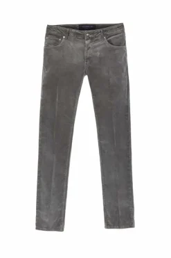 Handpicked Corduroy Pantalon 02077 Grijs New